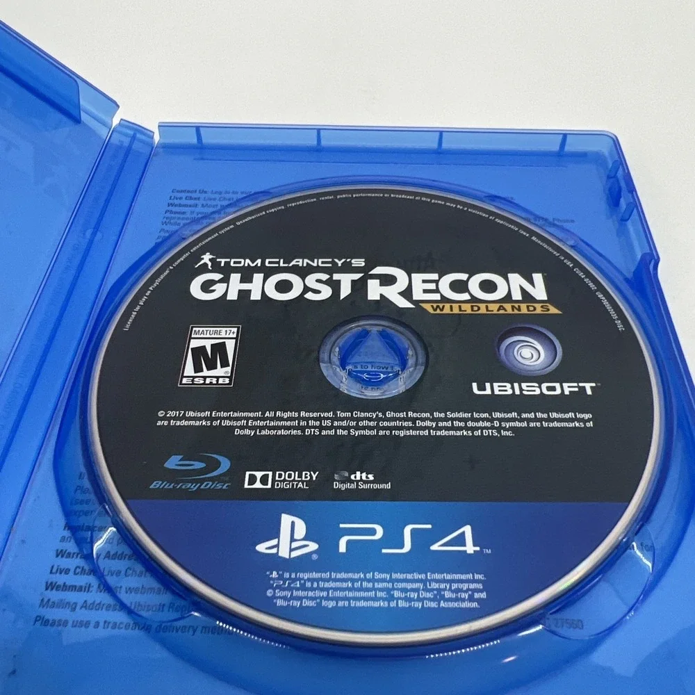 Tom Clancy's Ghost Recon Wildlands (Sony PlayStation 4, PS4, 2017)